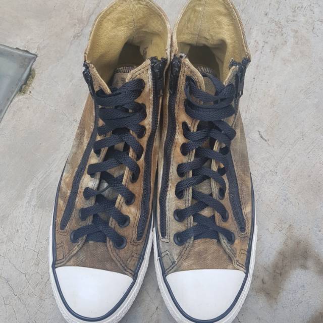 Converse original double zipper