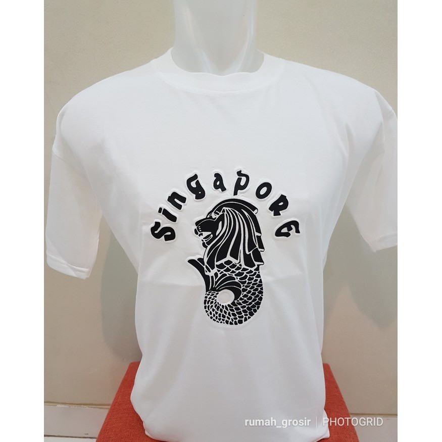 Kaos Souvenir Singapore