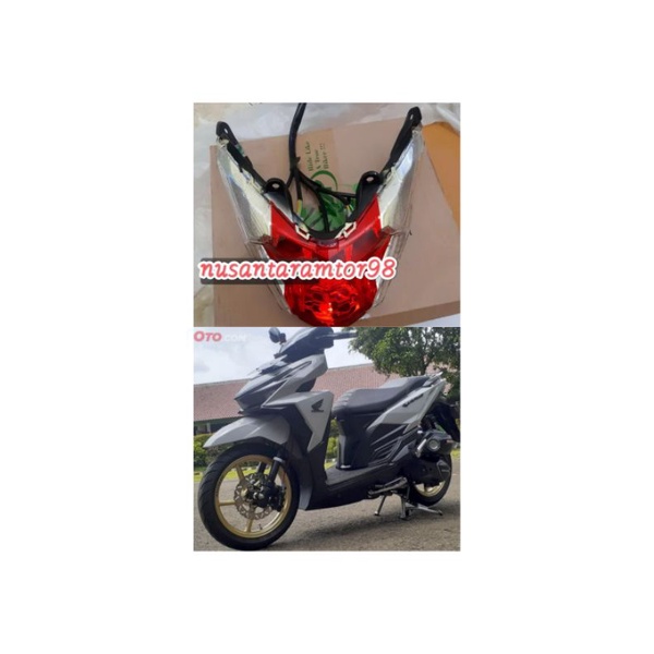 COD Lampu stop lampu lampu belakang Vario 125-150 LED old + soket Honda Vario 125-150 LED old 2016-2