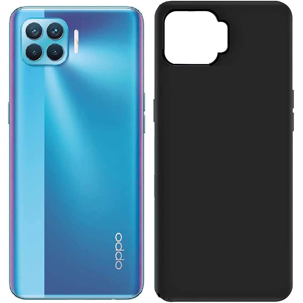 OPPO A93 Casing Slim Polos-Black