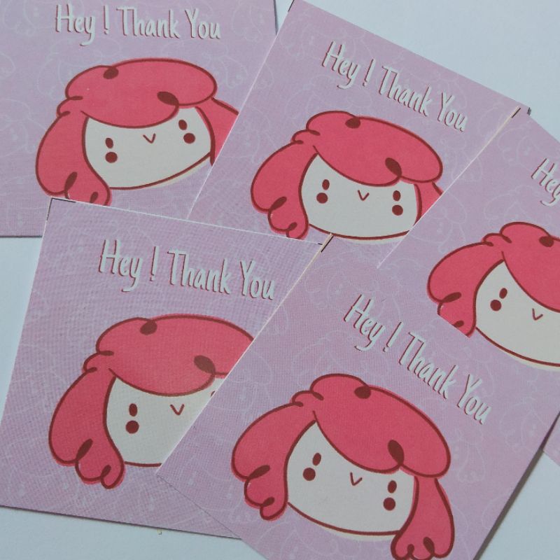 

READY STOCK G thank you card olshop BY Gioshi.Store