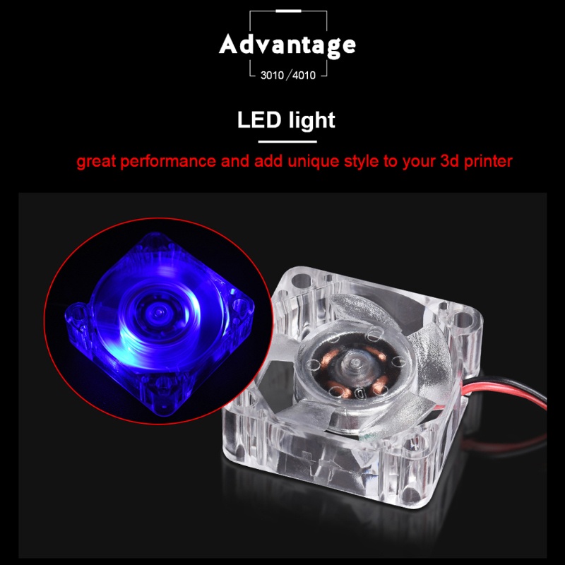 Btsg 3010 4010 2510 Kipas Pendingin 12V 24V Untuk Printer 3D