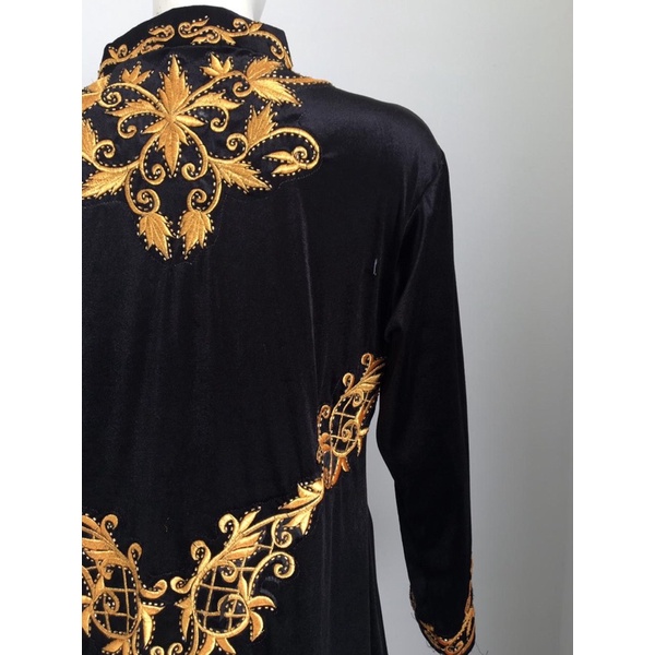 baju pengantin solo bludru /kebaya pengantin bludru