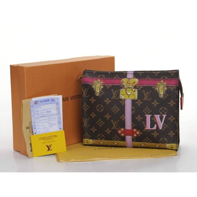 LV Toiletry Pouch Summer Trunk M43614#