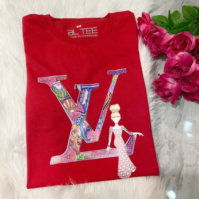 KAOS LV IMPORT / PRINTING TEE/ BRANDEDTEE PREMIUM