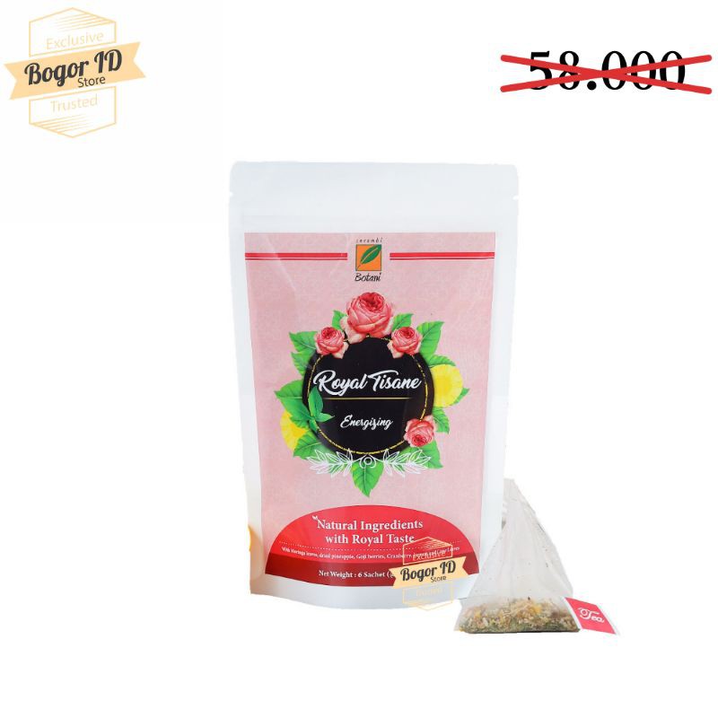

TEH HERBAL ROYAL TISANE ENERGIZING HEALTHY & NATURAL