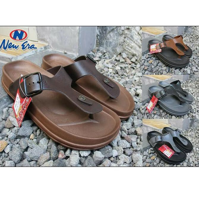  777 Sandal  Jepit Karet  Pria Wanita New  Era  Model Terbaru  