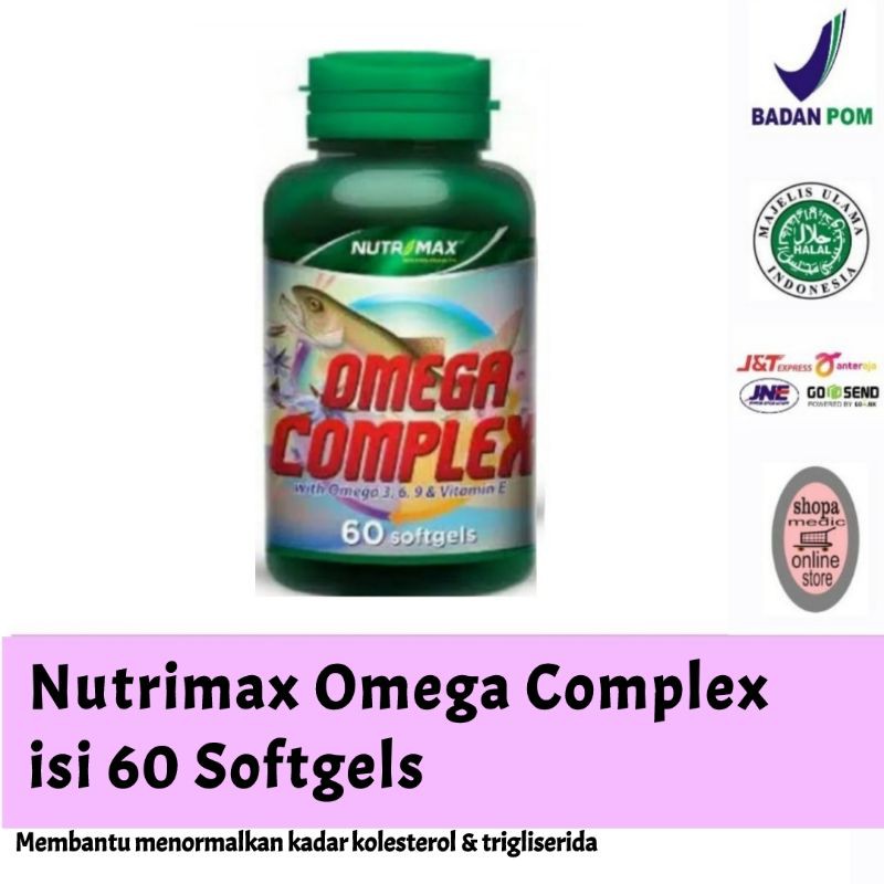 NUTRIMAX OMEGA COMPLEX 60 KAPSUL