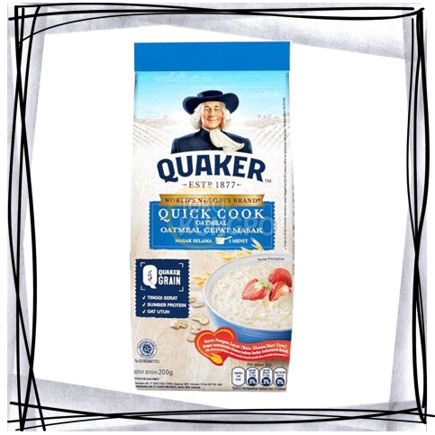 Quaker Oatmeal 800 Gram Shopee Indonesia