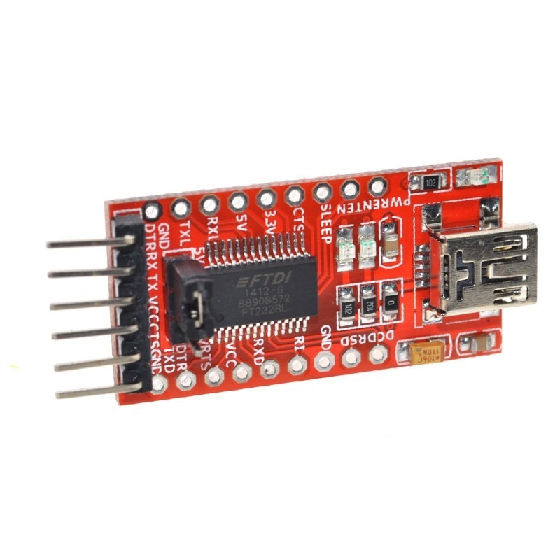 FTDI USB TO TTL SERIAL FT232RL 5V 3.3V MINI USB