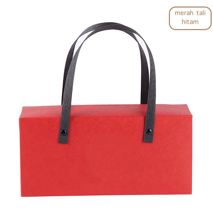 

READY COD Paperbag Kotak Paperbox Kantong Tas Kotak Souvenir Kado Hadiah Gift - Merah TERLARIS