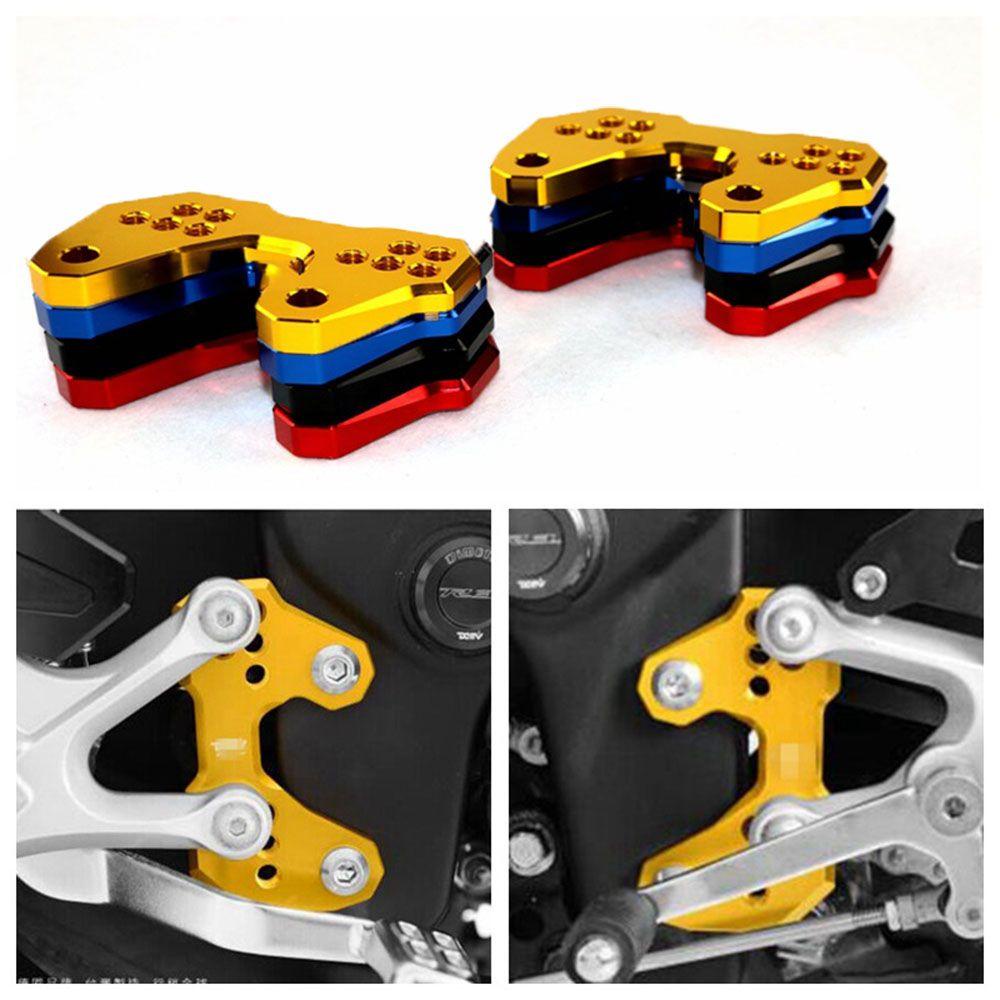 Populer Base Foot Pegs Rear Adjustable Pedal Code Aksesoris Motor Pengangkat Kaki Untuk YAMAHA YZF R3 R25