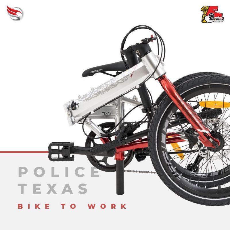 Police texas B2w kemerdekaan FREE HELM