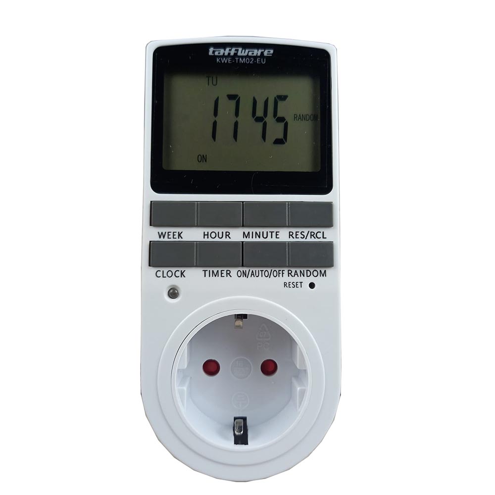 Stop Kontak Digital Timer Switch Programmable Timing KWE-TM02-EU