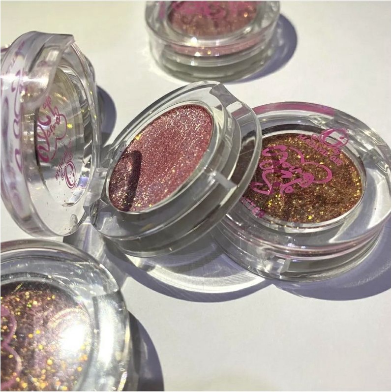 Madame Gie Going Solo Glittery Pressed Eyeshadow - Eyeshadow MakeUp