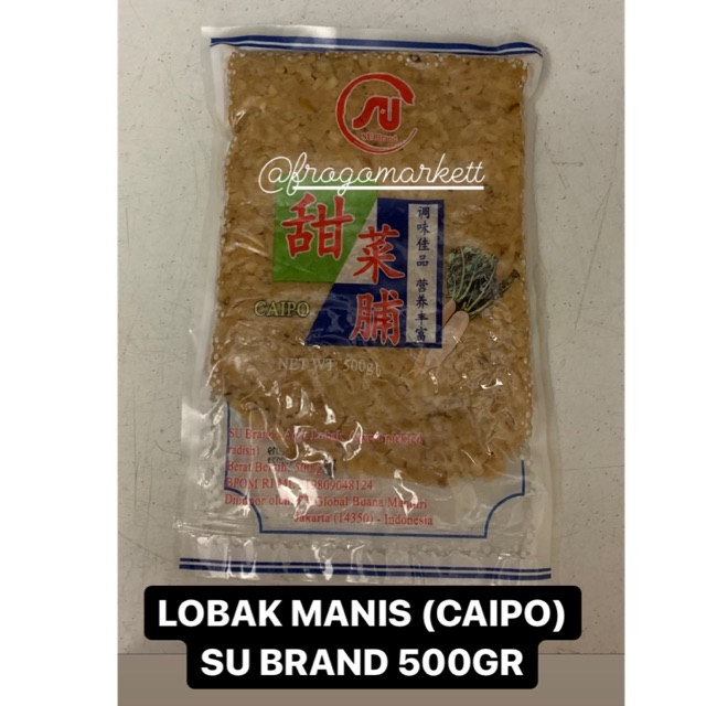 Lobak Manis (Caipo) Su Brand 500gr