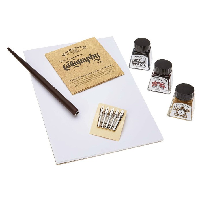

Winsor & Newton Complete Calligraphy Set promo
