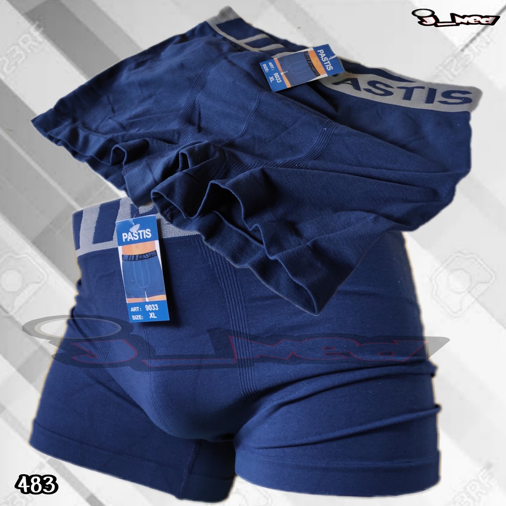 J483 Celana Dalam Pria Boxer M L XL Boxer Pria Premium Import Cd Pria Boxer