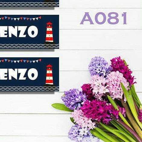 

✧ stiker label nama kain baju anak sekolah lucu setrika iron on ☉