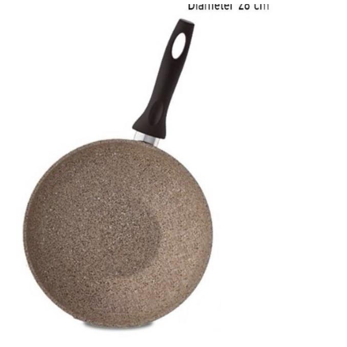 Pero wok basic / wajan granite 28 cm anti lengket SALE