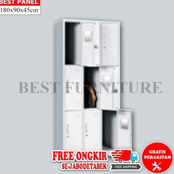 

Best Locker Filing Cabinet Stainless Besi Anti Banjir 9 Pintu