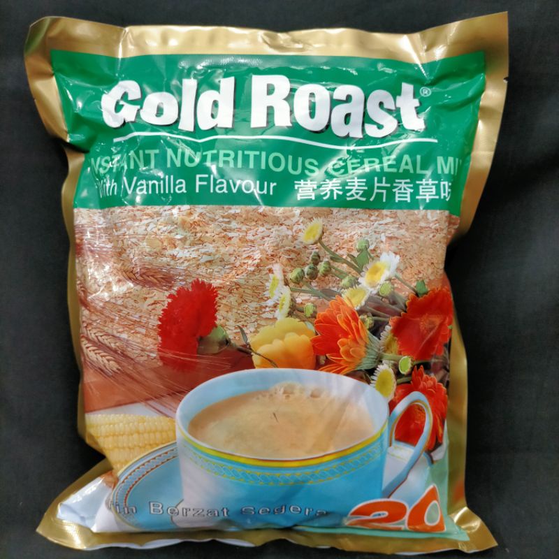 

Gold Roast instan nutritious cereal mix vanilla 600gram