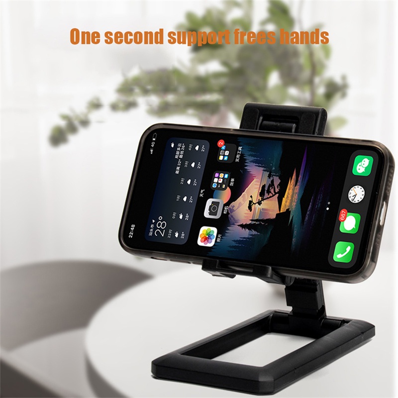 Tk Stand Holder Smartphone / Tablet Model Lipat Adjustable Untuk Meja