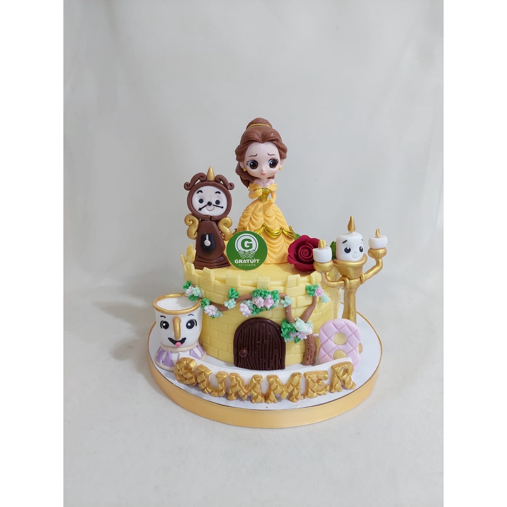 

PRINCESS BELLE UK 15CM BIRTHDAY CAKE