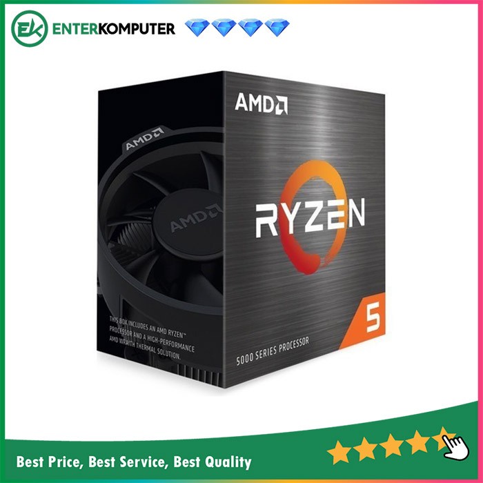 AMD Ryzen 5 5600 3.5Ghz Up To 4.4Ghz Cache 32MB AM4 [Box] - 6 Core