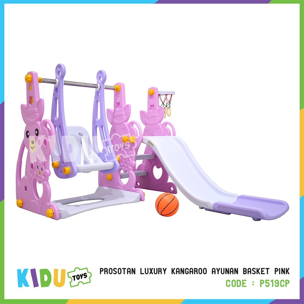 Prosotan Ayunan Labeille Luxury KANGAROO Slide Swing Kangguru Basket Kidu Toys