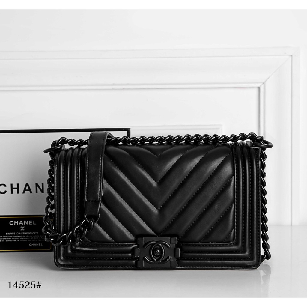 Chanel Le Boy Chevron 14525 J/H
