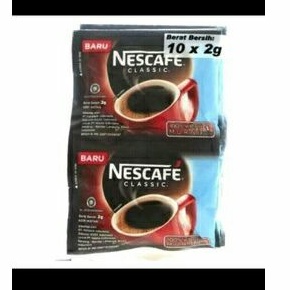 

Nescafe Classic renteng (10x2g)