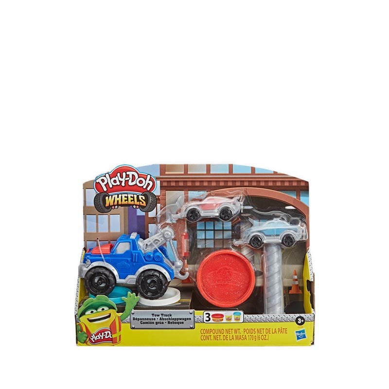 tow truck and car toy