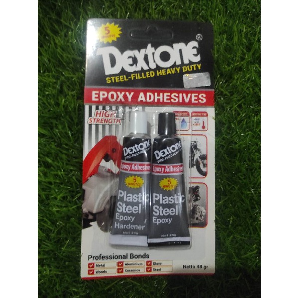 Lem Besi Dextone 5 Menit 48 Gram / Lem Epoxy Dexton