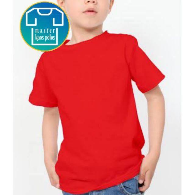 KAOS POLOS ANAK CM24S SIZE 2 ONECK PENDEK BAHAN COTTON KAOS POLOS ANAK CM24S SIZE 2 ONECK PENDEK BAHAN COTTON