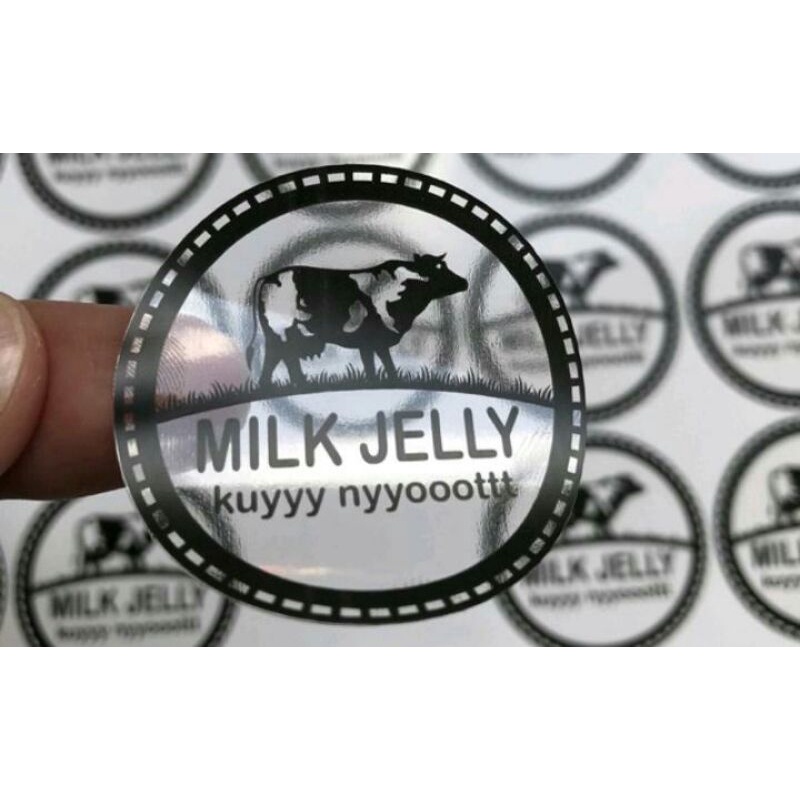 

cetak stiker transparan