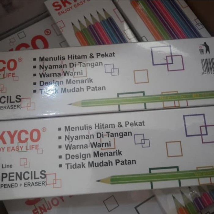 

Hadir Pensil 2B Skyco / Pack Hemat