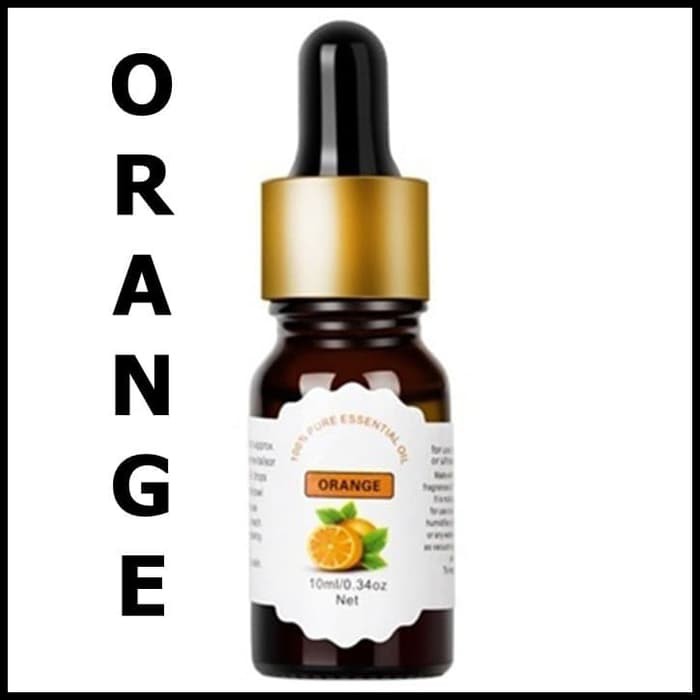 Water Soluble Pure Essential Oils Aromatherapy Diffusers 10ml Orange