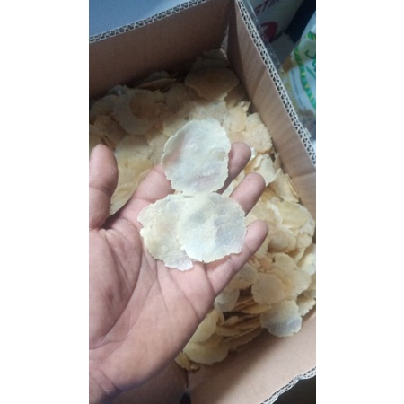 

QH Emping Melinjo Mentah Tipis/Emping 5kg/Emping Melinjo Asli Limpung