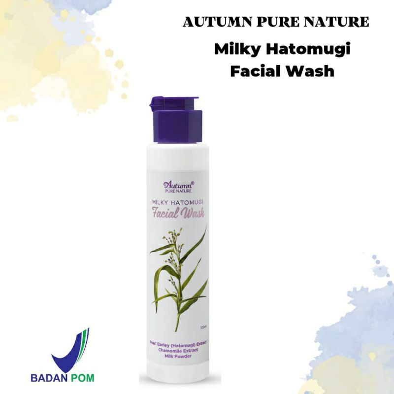 AUTUMN MILKY HATOMUGI FACIAL WASH 100ML