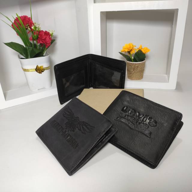 Dompet cowok kulit dompet lipat kulit asli kulit100%