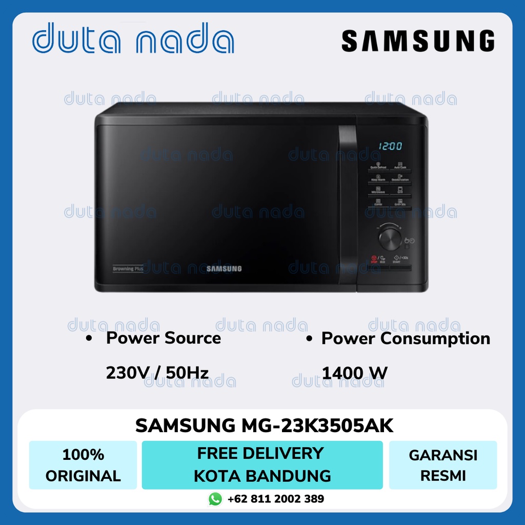 SAMSUNG Microwave MG-23K3505AK / MG23K3505AK