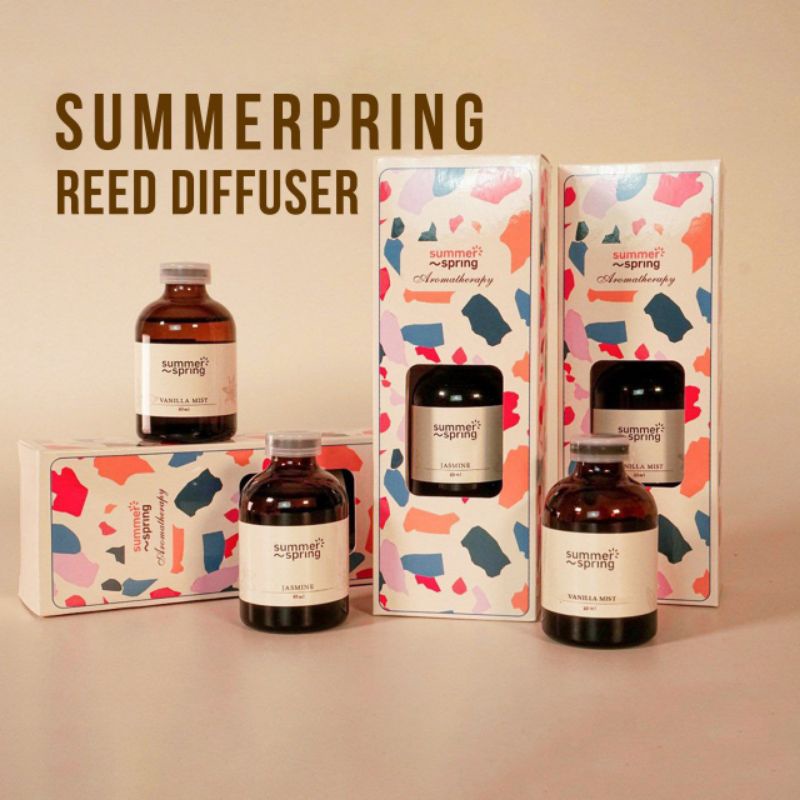 Reed diffuser summer spring / summer spring Reed diffuser / pengharum ruangan /pengharum summer spri