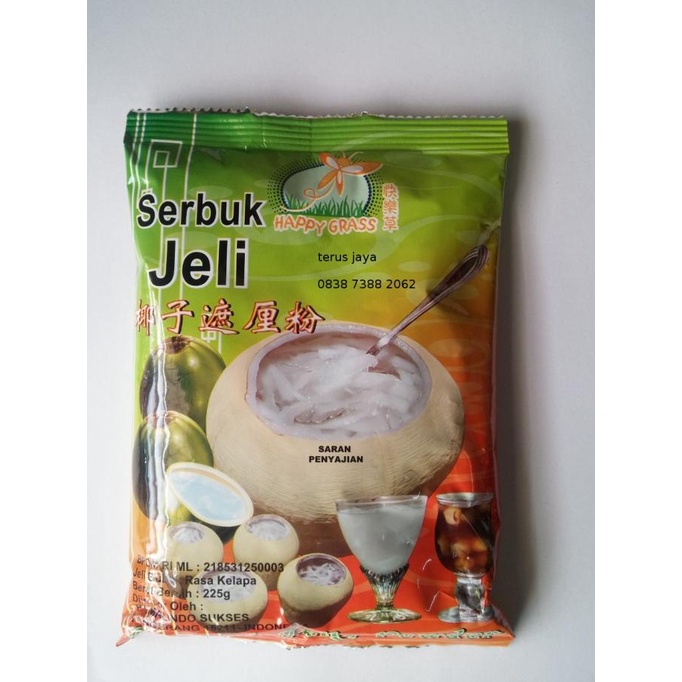 

Serbuk Jeli Kelapa Happy Grass Coconut Jelly Powder