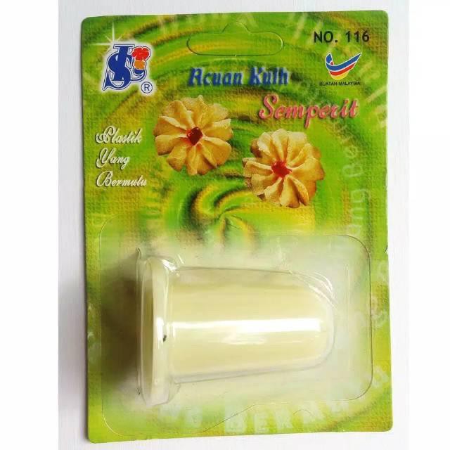 Acuan TP116 KELOPAK 10  Spuit Cetakan Kue Semprit / Cetakan Kue Kering Sin Lian / Cetakan Kue Nastar