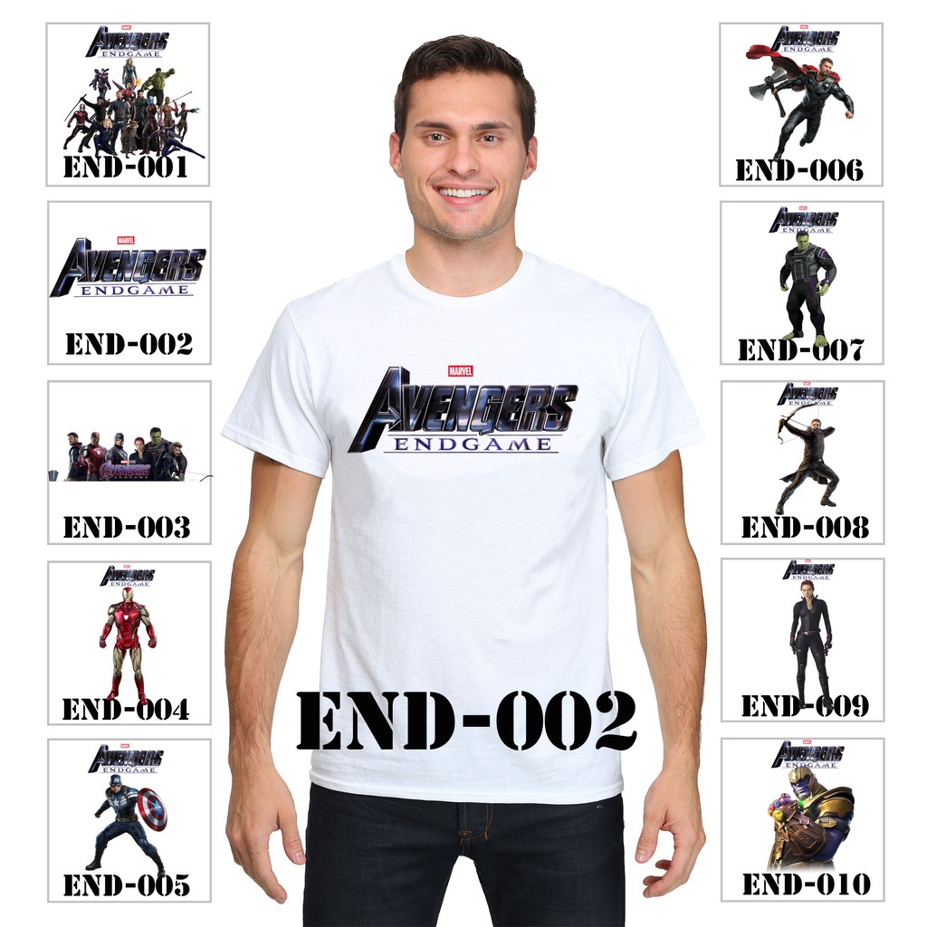 [FREE NAMA !!] Kaos Avengers End Game Dewasa