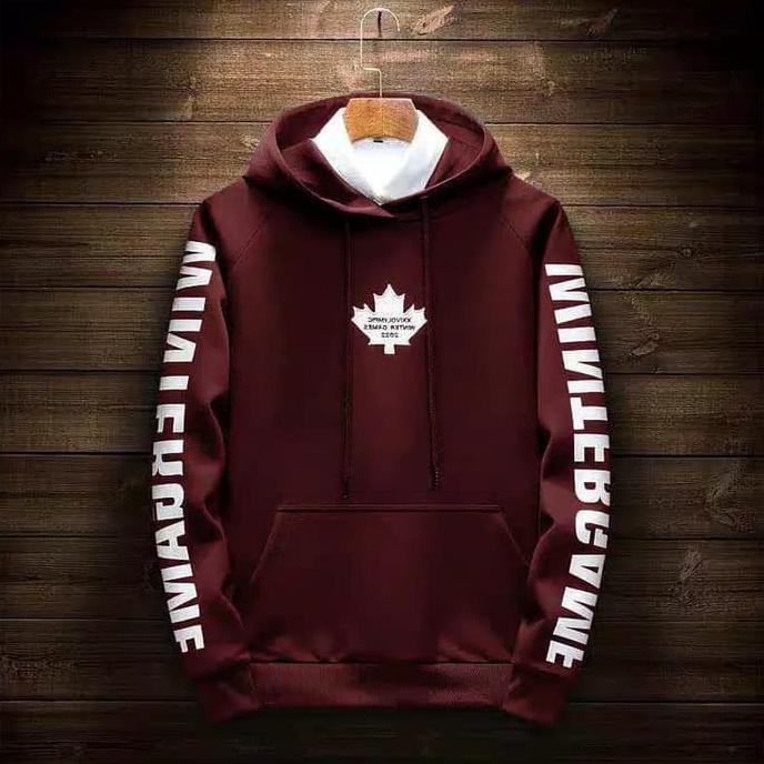 JAKET COWOK Sweater Hoodie Pria Orlando Jaket Hodie Sweater Jumper Outdoor Cowok - Abu-abu