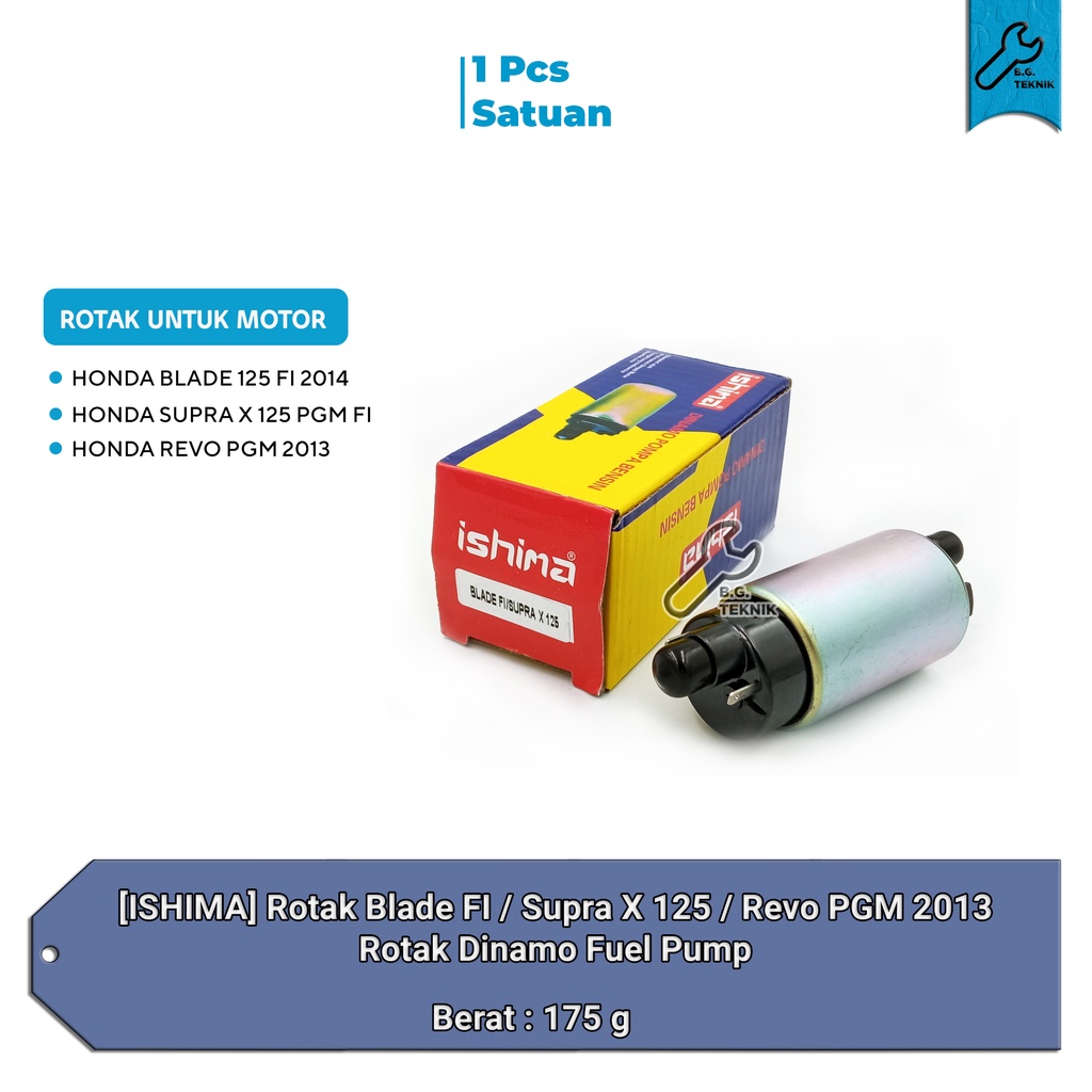 [ISHIMA] Rotak Blade FI / Supra X 125 / Revo PGF / Rotak Dinamo Fuel Pump