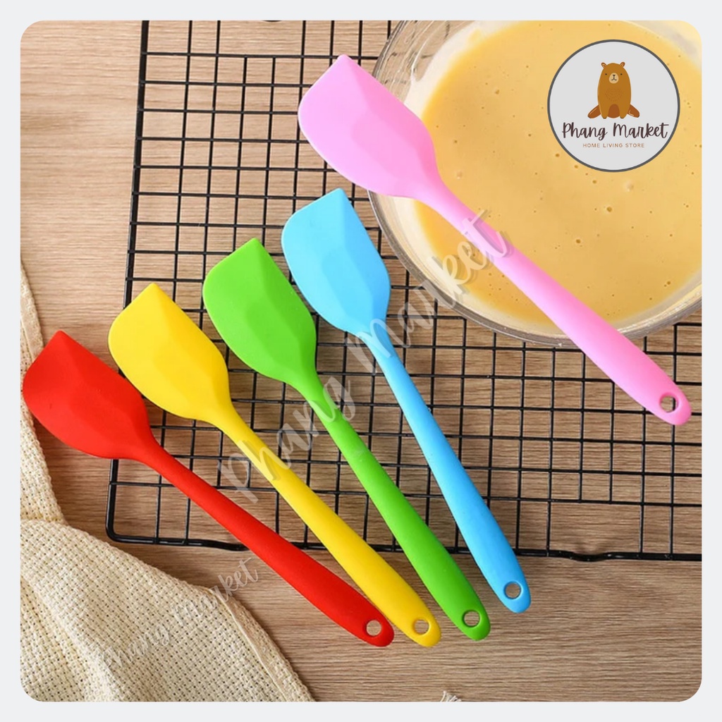 Kitchen Utensil Spatula Silikon Sillikon Silicone Silicon Alat Masak Baking Bake Tahan Panas Food Grade