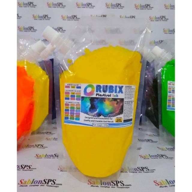 Tinta Sablon Distro Plastisol Dark Yellow 200gr